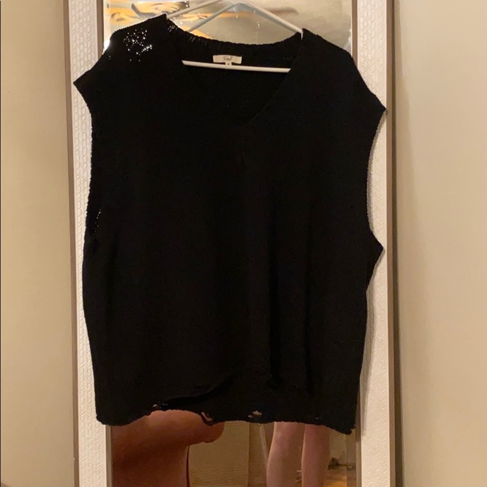 Black vest